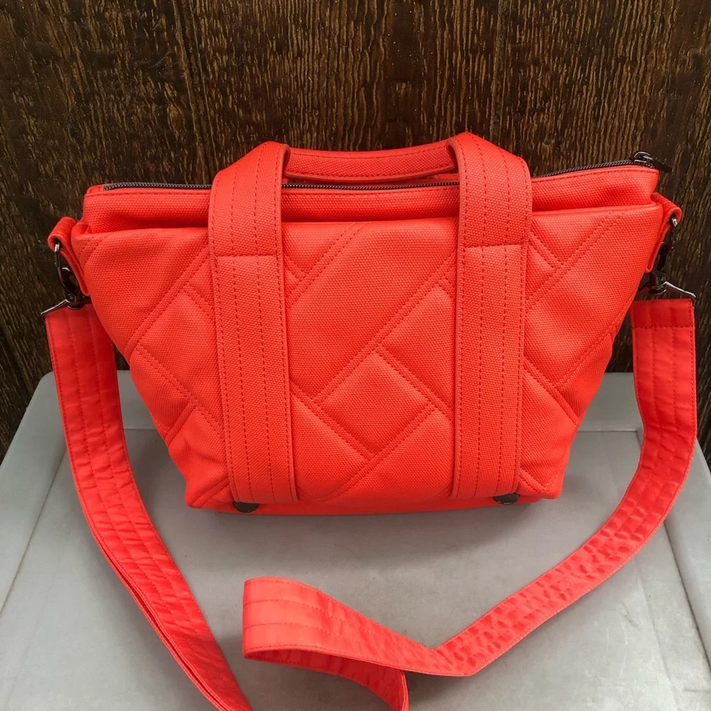 Lug Dory Neon Orange Luxe VL Crossbody Bag